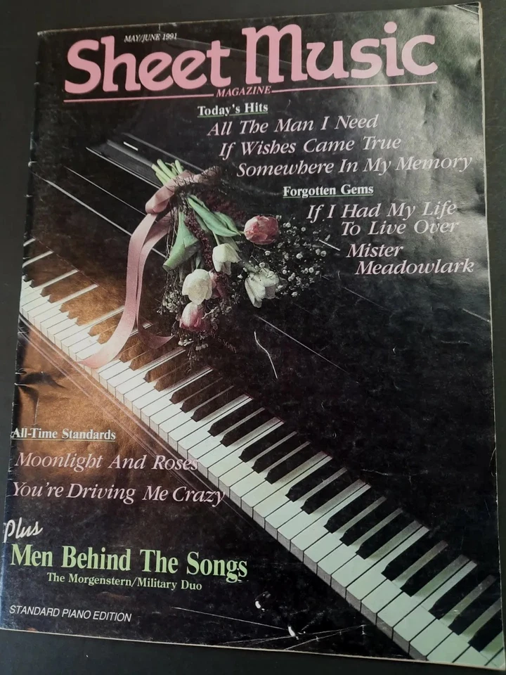 Sheet Music Magazine May / June 1991 All Time Standards  Piano Study Edition G - Image 2 of 4