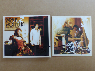 2RAUMWOHNUNG signed autograph signed on ''MELANCHOLY BEAUTIFUL'' CD Digi-Pack