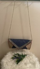 Steve Madden Clutch w/ Gold Chain