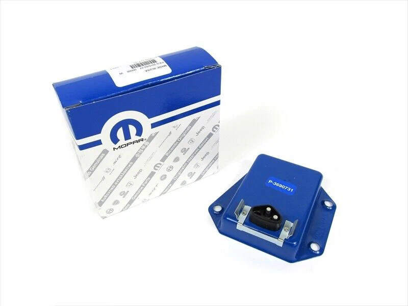 MOPAR PERFORMANCE DODGE PLYMOUTH CHRYSLER REGULADOR DE VOLTAJE DE SALIDA CONSTANTE OEM Foto 3 de 4