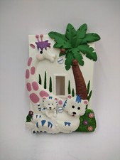 Nursery Room Light Switch Cover Ceramic 