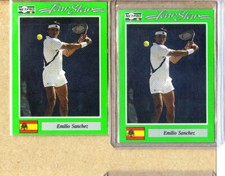 Emilio Sanchez-2 Card Lot-1991 NetPro TS+1991 NetPro TS-ATP-NMMT