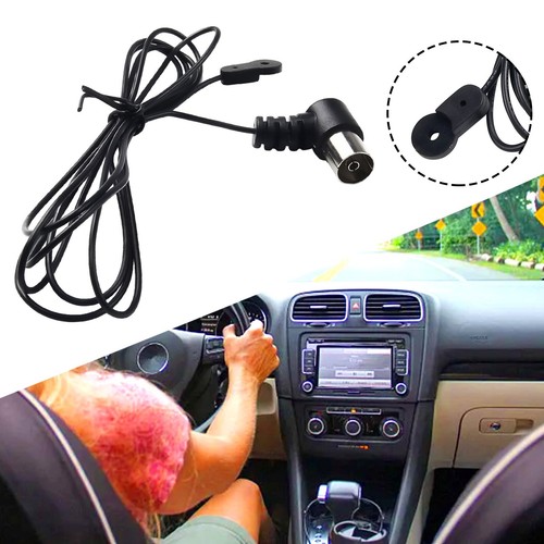 Home Indoor FM Dipole Antenna Stereo Radio Signal Receiver Aerial 75 Ohm Black - Picture 4 of 4