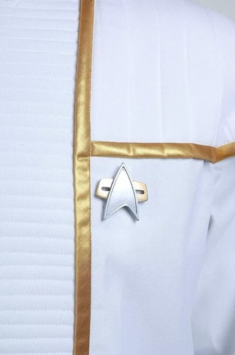 Star Trek Insurrection Nemesis Mess White Cosplay Costume Carnival sale - Picture 6 of 8
