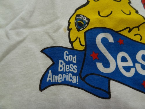 Sesame Street 2002 Gildan L Tee T-Shirt Season 33 9/11 NY New York Elmo Big Bird - 第 8/14 張圖片