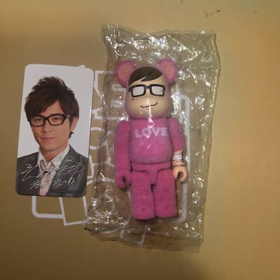 BE@RBRICK   SERIES 26 Artist Flocked Love Shingo Fugimori