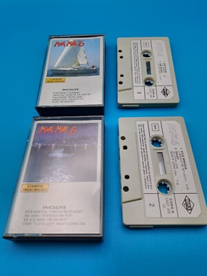 MC Kassette MAX MIX 6 305-2 + 305-3 Musik getestet gut