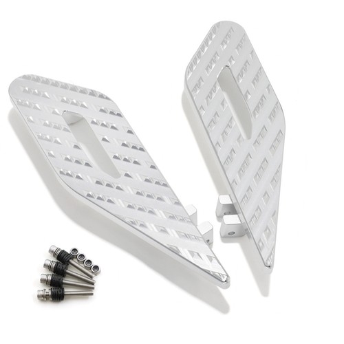For Harley Driver Floorboard Kit Foot Pegs Touring Glide FLHT FLTR FLHR 99-21 - Picture 2 of 3