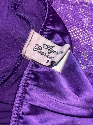 Agent Provocateur Purple Second Skin Lace AP3 Medium - Picture 8 of 11