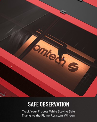 OMTech 130W 35x50 CO2 Laser Engraver Cutter Cutting Engraving Machine EFR F6 - Picture 10 of 13