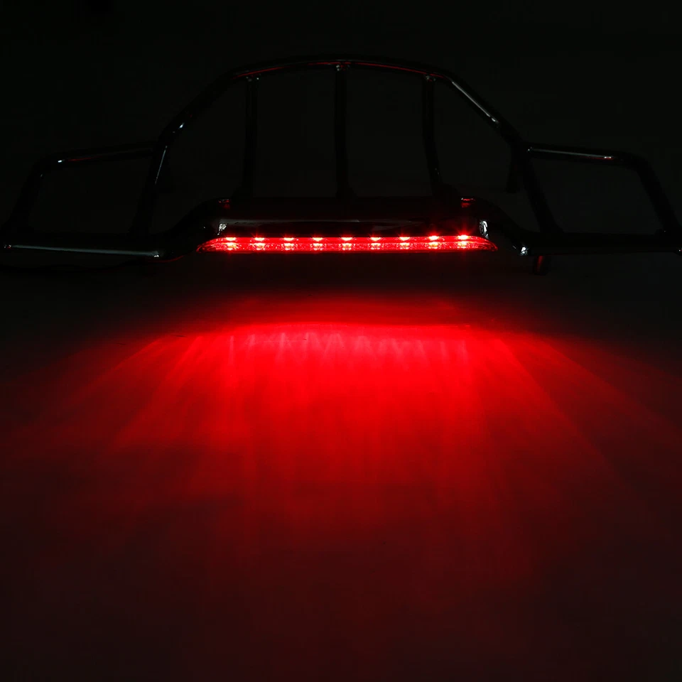 Portaequipajes superior luz LED apta para Harley Touring Road Glide 1993-2013 Foto 4 de 4