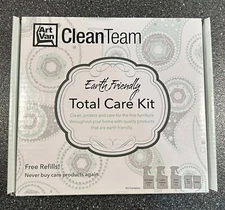 Art Van Clean Team Furniture Care Kit Earth Friendly Leather Wood All Purpose
