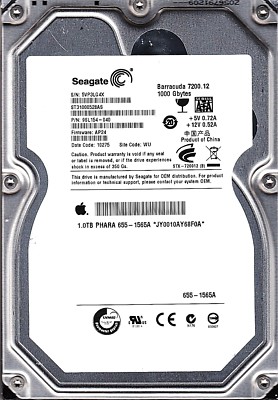 FOR DATA RECOVERY SEAGATE ST31000528AS pn: 9SL154-040 WU SATA BAD SECTOR 3103