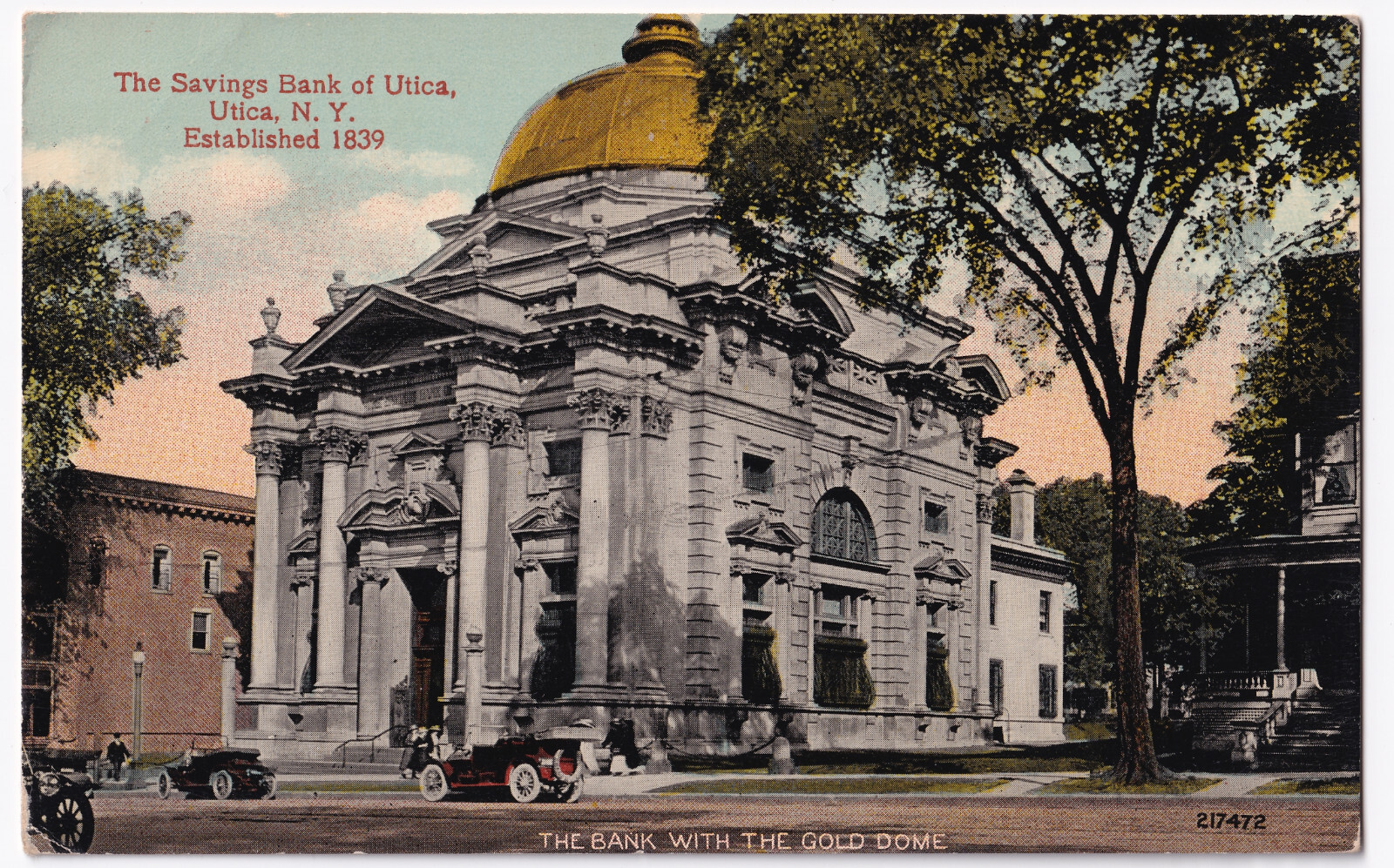 SAVINGS BANK OF UTICA NEW YORK 