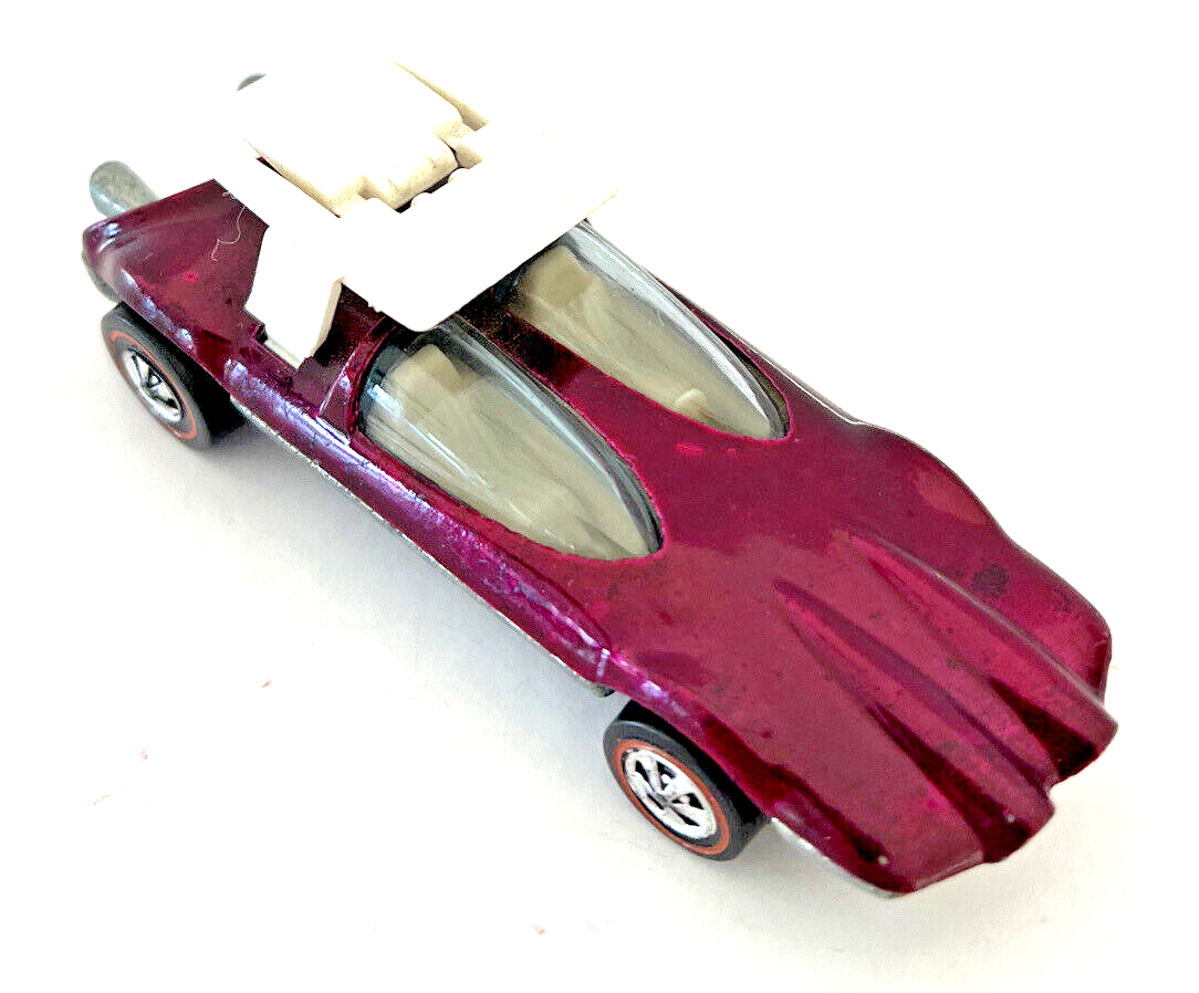 Hot Wheels 1969 Redline Magenta Swingin Wing Die cast Clean!, (B221