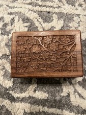 Keepsake Box Tree of Life Cremation Urn for Ashes Small Wooden Box Dog Cat Pet