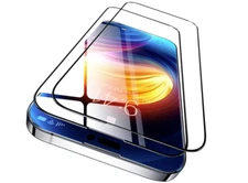 CASEKOO Glass Screen Protector for iPhone 15 Pro Max 14 Pro Max 2 Piece Set