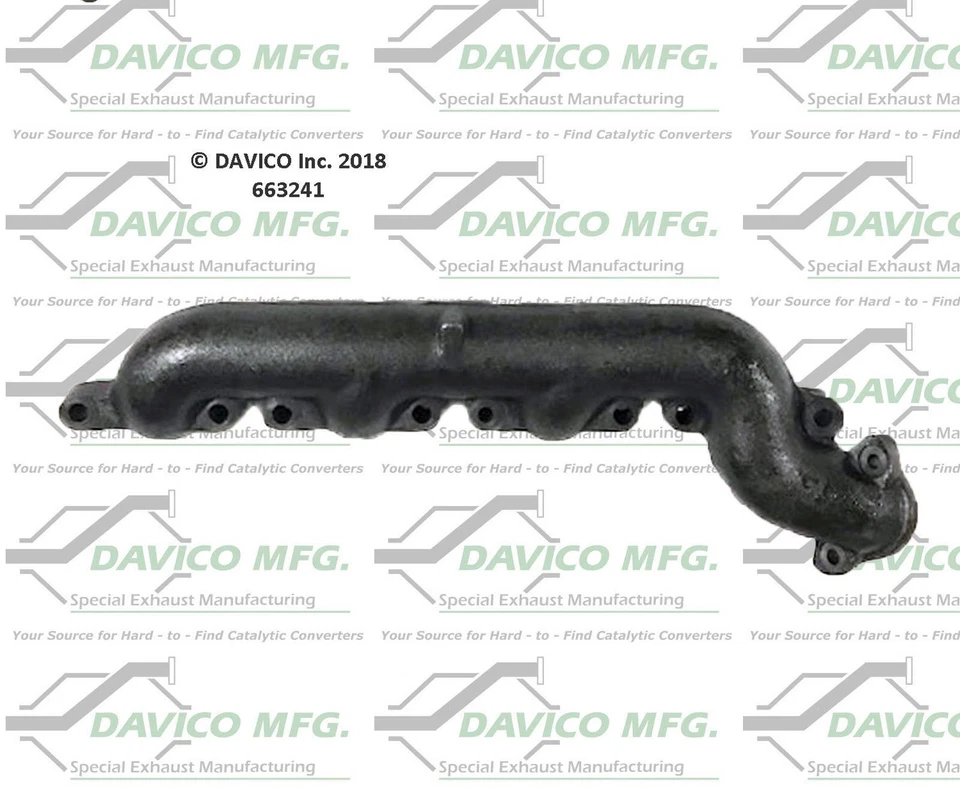 Exhaust Manifold Fits 1999 2000 2001 2002 Ford F-550 Super Duty Turbo 7.3L V8 DI - Image 2 of 3
