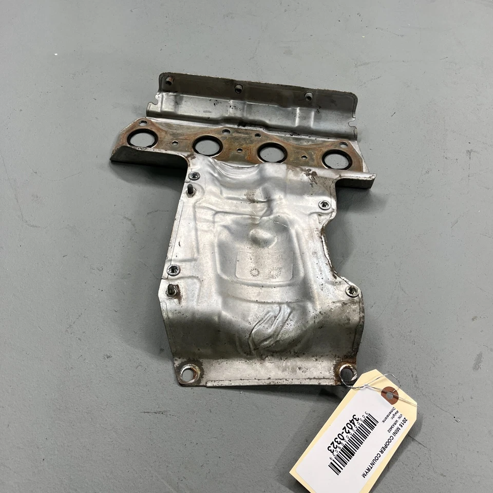 2011-16 迷你 COOPER COUNTRYMAN N16 1.6L 发动机气囊加热盾带涡轮0 原始设备制造商 — 第 3/4 张图片