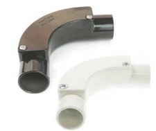 20mm & 25mm PVC conduit accessories White & Black Bends Tees Boxes Adaptors Lids