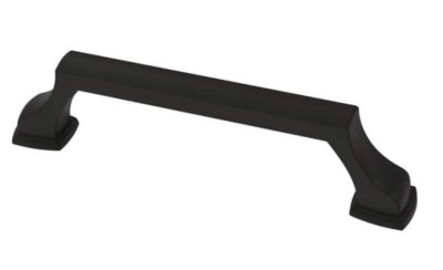 Brainerd P34952C-FB Flat Black 3 3/4'' Brightened Opulence Cabinet Pull