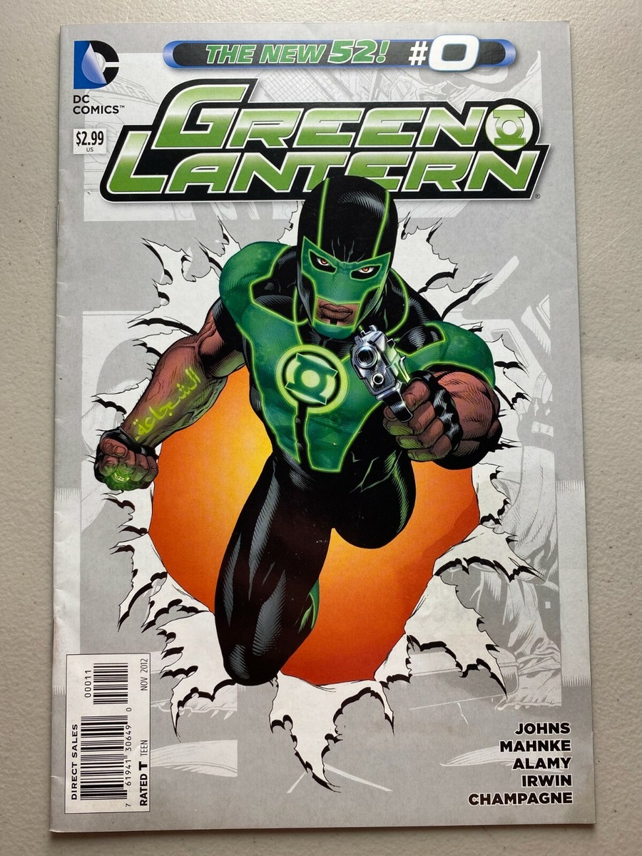 Green Lantern #0 • New 52 DC Comics • 1st Simon Baz • B | eBay