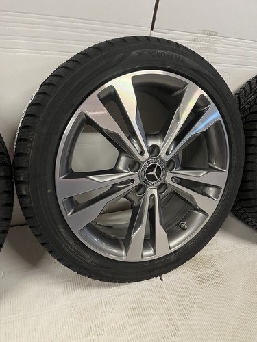 Ruedas de invierno originales Mercedes W205 S205 A205 C205 18"" TPM NUEVAS A2054012802 DOT24 - Imagen 4 de 12