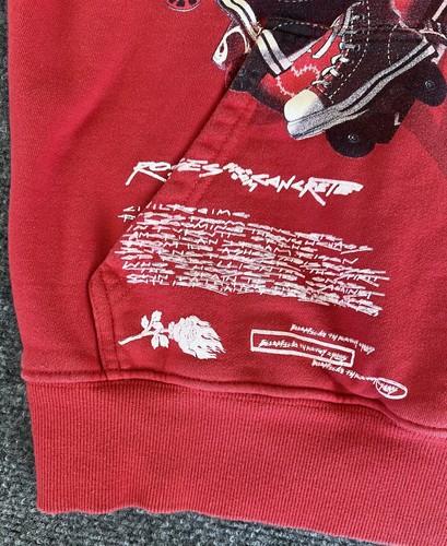 Civil Regime x Batman Hoodie Red Harley Quinn Rises Embroidered Mens Medium - Picture 6 of 21