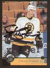 Steve Staios signed autographed Donruss Trading Card