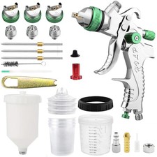 Gravity Feed Hvlp Air Paint Spray Gun 1.41.72.0mm Nozzles Furniture Painting Gravity Feed Hvlp Air Paint Spray Gun 1.41.72.0mm Nozzles Furniture Painting