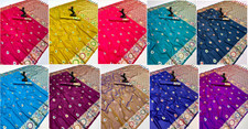 Designer New Premium Soft Silk Saree With Blouse For Women Festival Wear