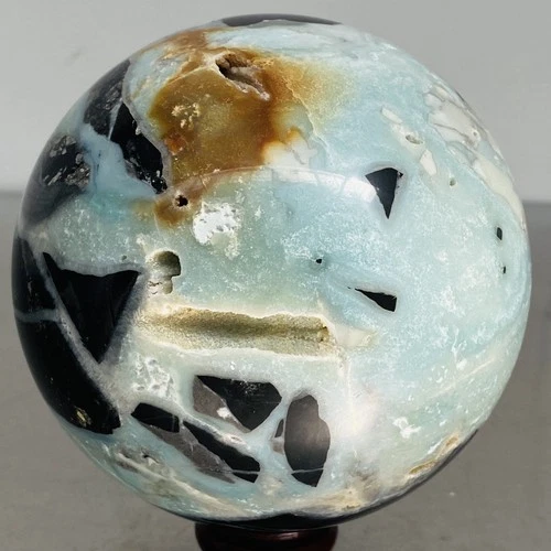 Natural amazon stone quartz ball crystal sphere healing 2000G (4.4LB)