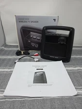 Sharper image television Speaker New Defect Missing 9 Volt Charger