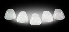 Recon 264142cl Cab Lights Xenon Bulbs Clear Lens In Amber Fits Superduty 99-16 Recon 264142cl Cab Lights Xenon Bulbs Clear Lens In Amber Fits Superduty 99-16