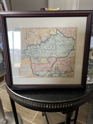 Historic Map Of Kentucky- 1800