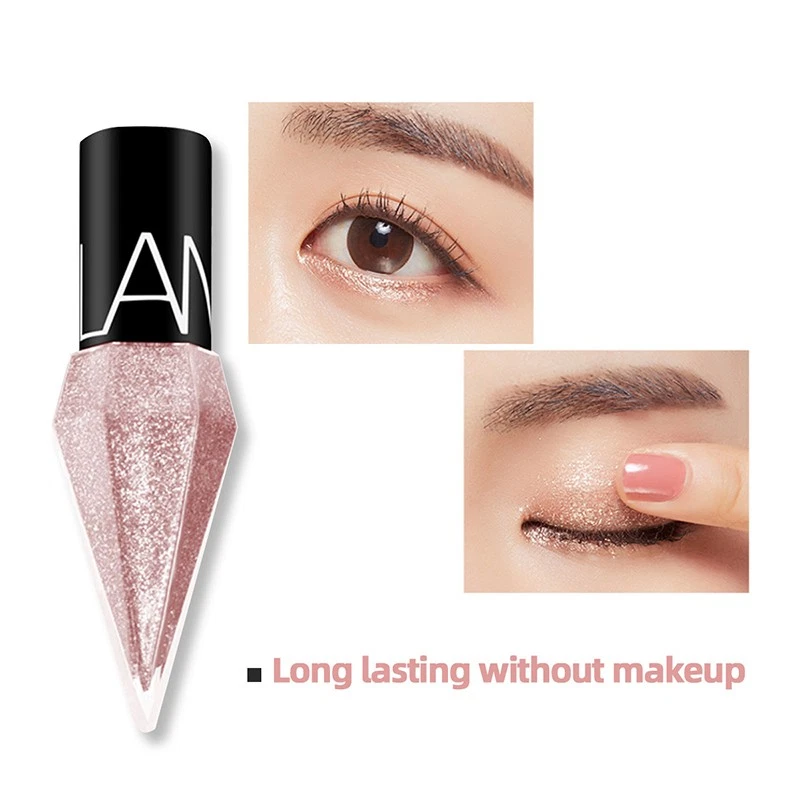 Sparkling Liquid Eyeliner Glitter Metallic Party Makeup Eye Liner Long Last - Image 4 of 4