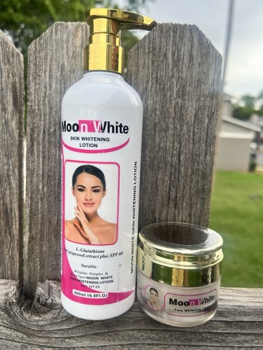 Moon white Lotion And face cream Ready For Shipping - Picture 6 of 8