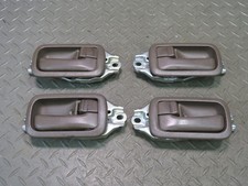 1996-1997 Lexus Fzj80l Lx450 Front Rear Door Interior Handle Brown Set Of 4