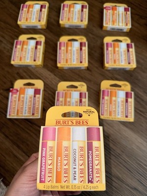 30 (4-Pack) BURTS BEES super fruit freshly picked best of burt s