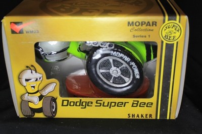Dodge Super Bee Bobblehead SUBLIME GREEN Bent Rod Garage Shaker