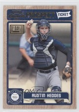 2011 Playoff Contenders Prospect Tickets First Day Proof 8/10 Austin Hedges 0b5