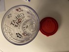 Terri’s Great Wolfe Lodge 24oz Souvenir Large Tumbler Clear Maroon Black White  — photo 6