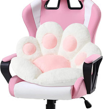 Cat Paw Cushion Kawaii Chair Cushions 27.5 X 23.6 Inch Cute Stuff Seat Pad Comfy