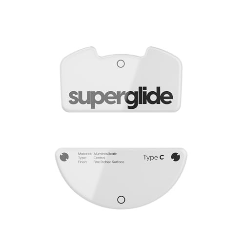 Superglide2 (Typ C) Maussohle für Razer Viper v3 Pro Mausfüße [Hartglas - Bild 1 von 1