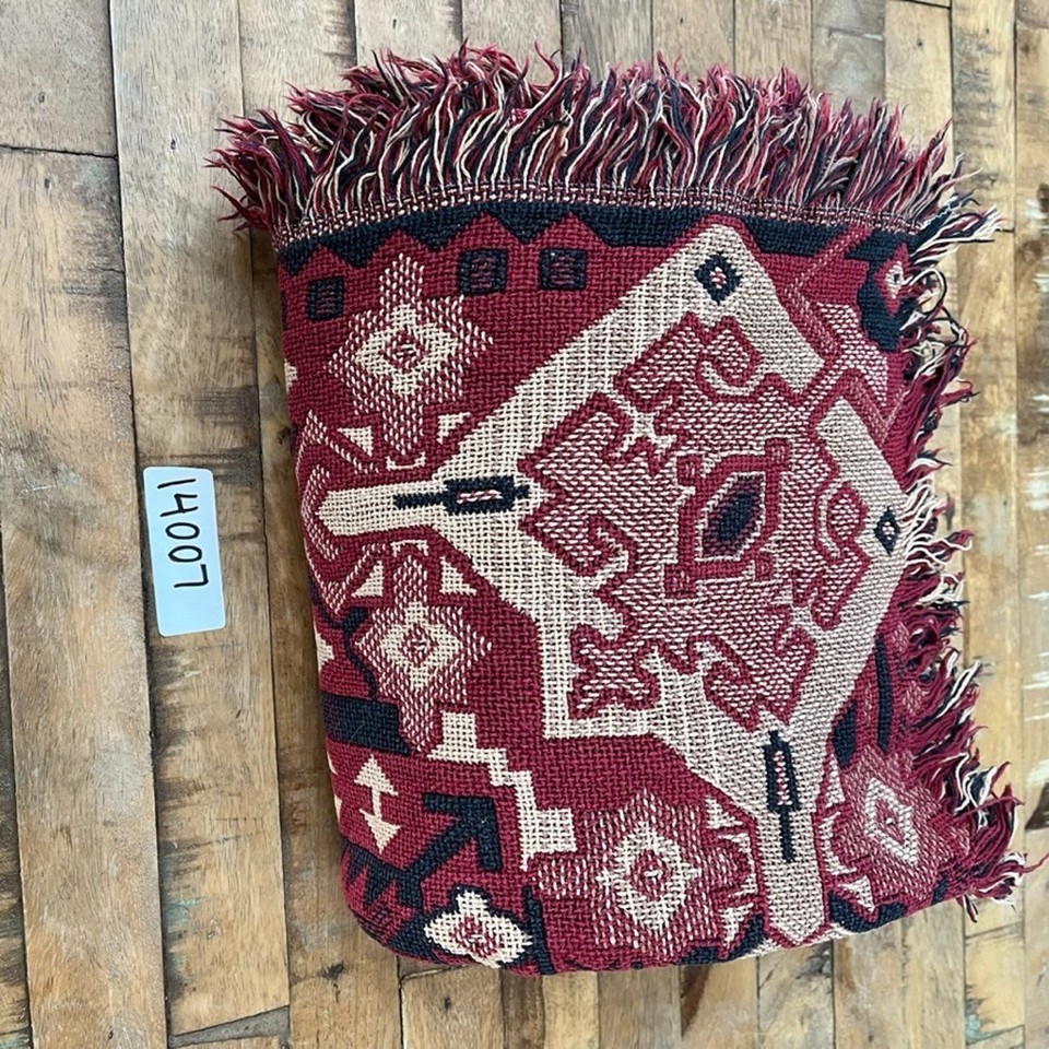 Registration Sign R Goodwin Weavers Blanket 43 x 63