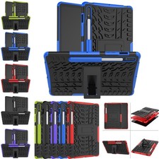 For Samsung Galaxy Tab S10 S9 FE S7 S8 Case Heavy Duty Shockproof Stand Cover
