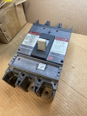 General Electric SGLA34AT0600 3 Pole 600 Amp 480 Vac Circuit Breaker