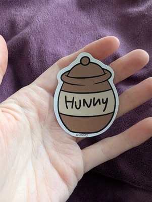 Winnie the Pooh Sticker | Whimsical Cartoon Vinyl, Honey, Hunny