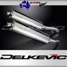 YAMAHA FJR1300 06-23 ABS 450MM OVAL STAINLESS EXHAUST SYSTEM