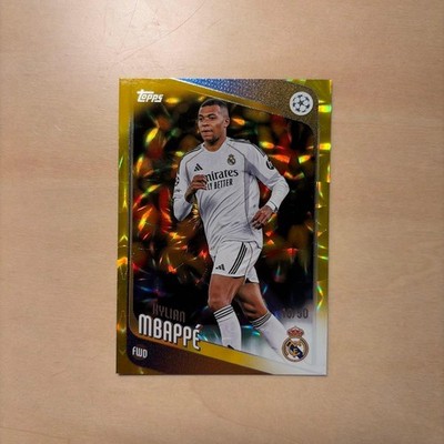 Topps Kylian Mbappé Limited 50 Real Madrid Trading Card Serial Numbered